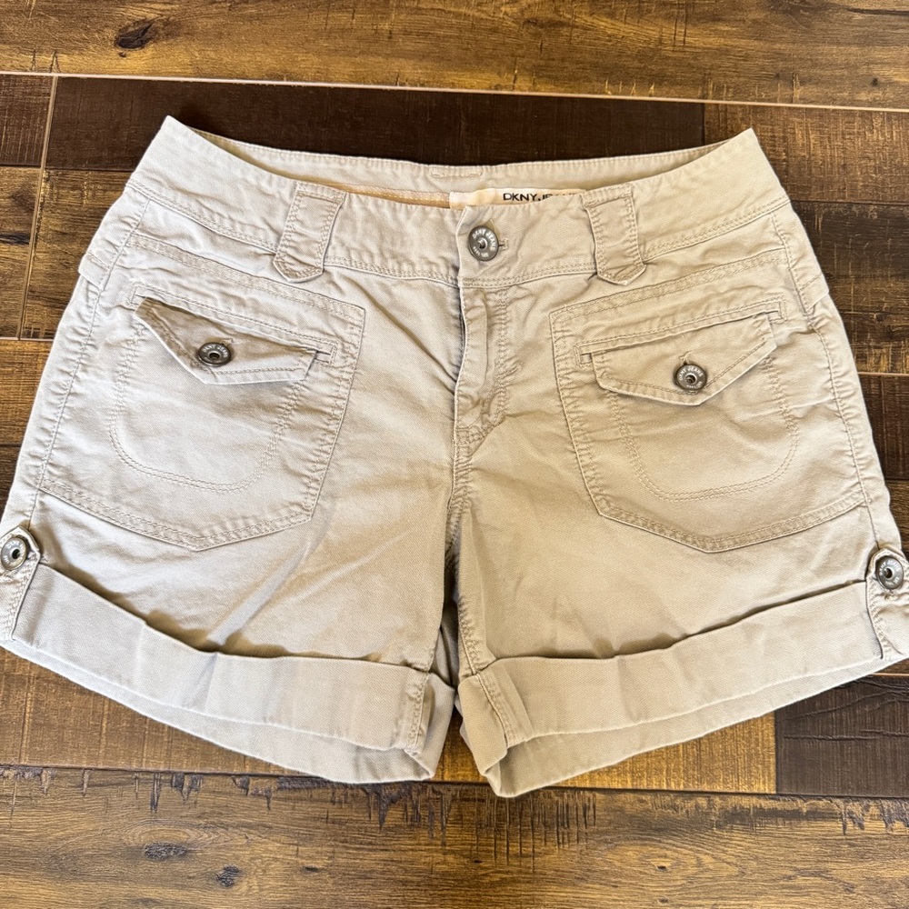 “DKNY Jeans” Women's Khaki Shorts